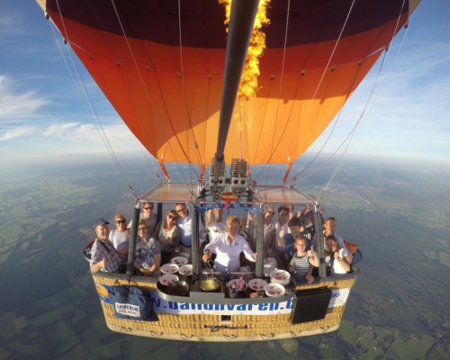 CuliAir Skydining bij BAS Ballonvaarten